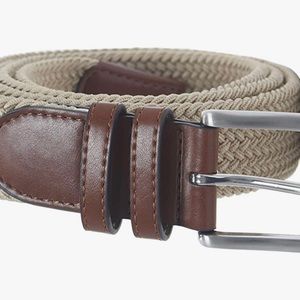 New Stretch Woven Braided Belt
